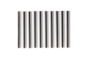 Arduino Male Pin Headers, 0.1″ 2.54 mm Straight Black, 10PCS