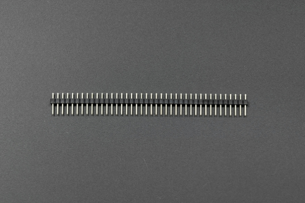 Arduino Male Pin Headers, 0.1″ 2.54 mm Straight Black, 10PCS