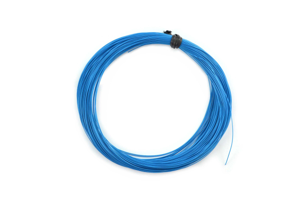 Heat Resistant Welding Wire 0.4mm Blue, -60C~250C, 50m, Silver-Plated