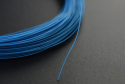 Heat Resistant Welding Wire 0.4mm Blue, -60C~250C, 50m, Silver-Plated