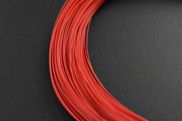 Heat Resistant Welding Wire, 0.4mm, -60C~250C, 50m, Red