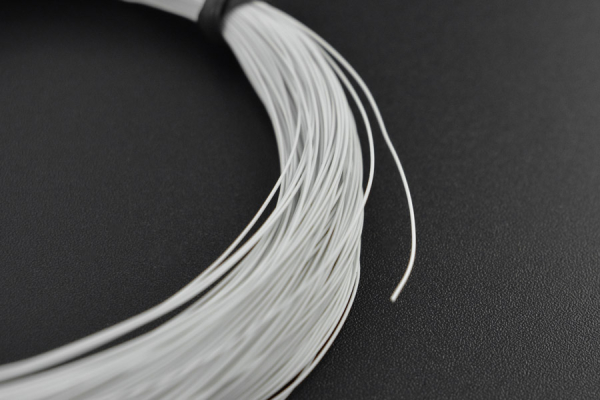 Heat Resistant Welding Wire 0.4mm, -60C~250C, 50m, Silver-Plated