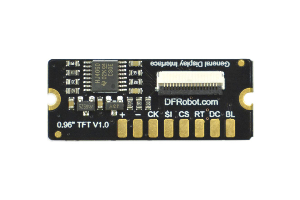 Color SPI TFT Display, 0.96Inch, 160x80, 16-bit, GDI, 3.3-5V