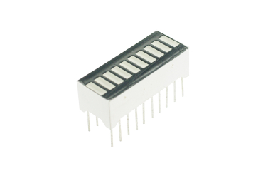 LED Bar Graph 10 Segment - Super Bright Red, Low Power