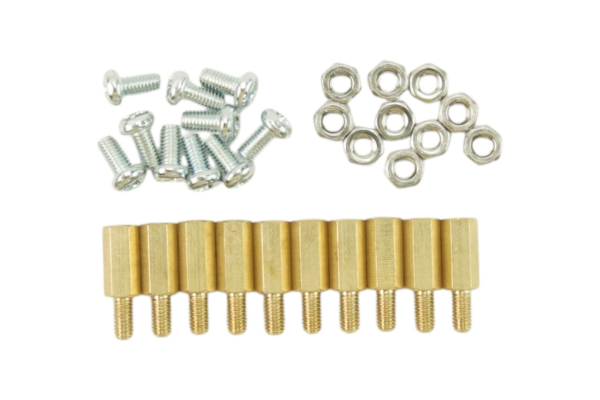 Hexagonal Standoffs Mounting Kit, 10 Sets, M3 * 10, 10mm Length