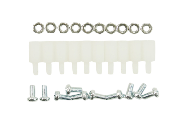 Nylon Standoff, M3 * 10, 10 Sets, 10mm Length, 10g Weight