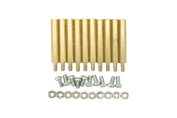 Mounting Kit 10 Sets, M3 * 30 Hex Standoffs, Multi-Level Chassis