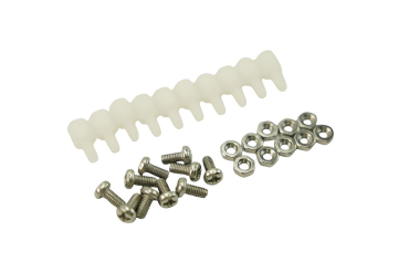 Nylon Screws M3 * 6, 10 Sets, 6mm Length, 10g Weight