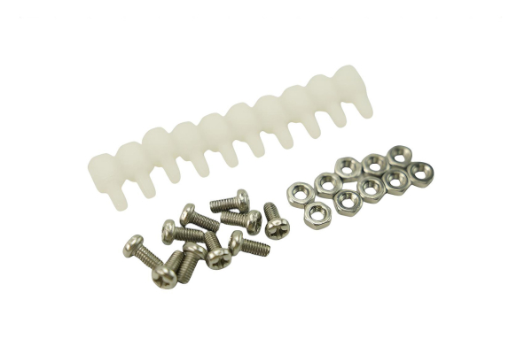 Nylon Screws M3 * 6, 10 Sets, 6mm Length, 10g Weight