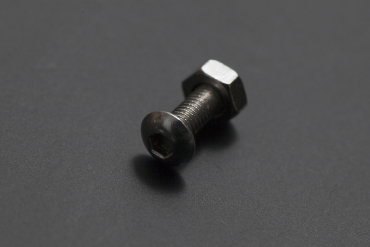 Screw M3x10, 10 Sets, Low Profile Hex Head, Secure Mounting