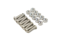 Screw M3x10, 10 Sets, Low Profile Hex Head, Secure Mounting