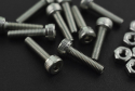 Screw, M3x12, 10 Sets, Low Profile Hex Head, Secure Mounting