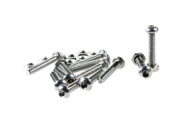 Screw M3x20, 10 Sets, Low Profile Hex Head, Secure Mounting
