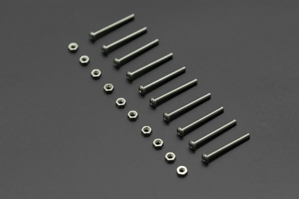 Screw M3x30, 10 Sets, Low Profile Hex Head, Secure Mounting