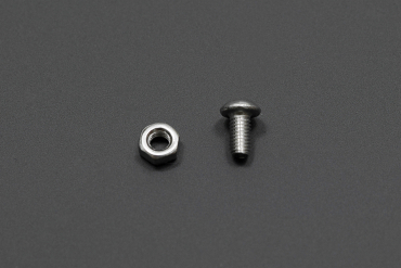 Screw M3x6, 10 Sets, Low Profile Hex Head, Secure Mounting