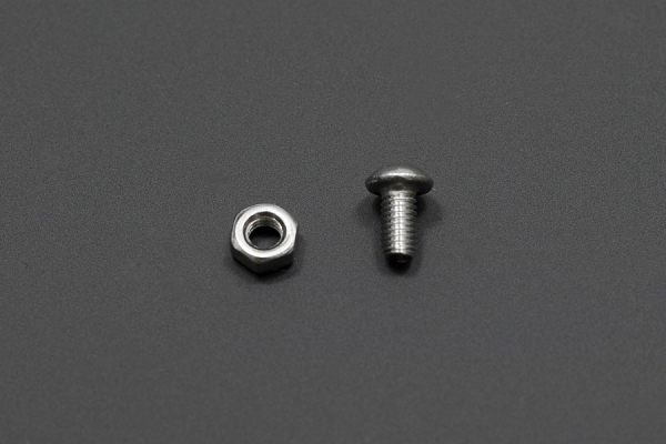 Screw M3x6, 10 Sets, Low Profile Hex Head, Secure Mounting