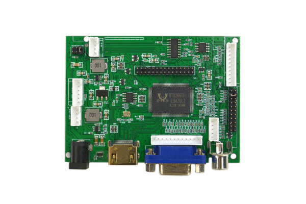 10.1 Inch Display, 1280x800 IPS HDMI, VGA, AV, Compatible with Raspberry Pi, LattePanda