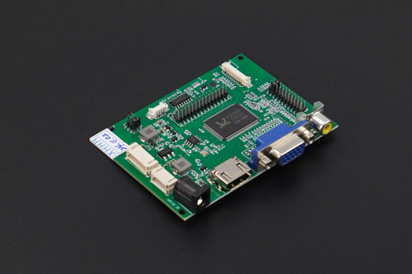 10.1 Inch Display, 1280x800 IPS HDMI, VGA, AV, Compatible with Raspberry Pi, LattePanda