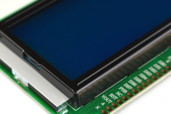 grafisk LCD med stikforbindelser