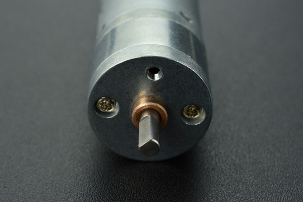 DC Motor 12V, 350RPM w/Encoder, 34:1 Gearbox, 374 Hall Feedback