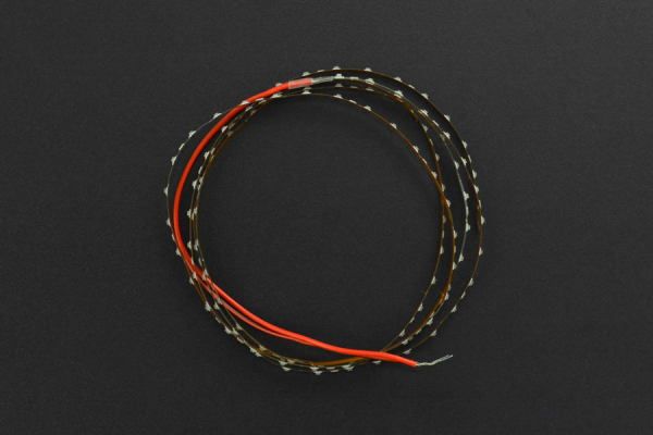 LED Strip 12V Flexible (120 LEDs) - Yellow, Ultra-Slim 2.5mm, Cuttable