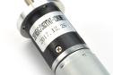 DC-motor med akselforbindelse