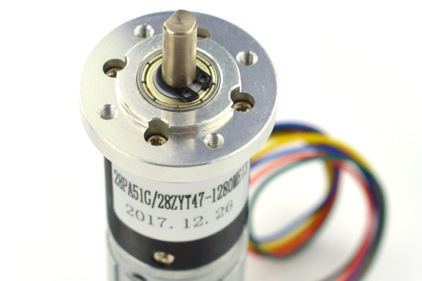 12V motor, 143RPM, hall-encoder, 663 PPR