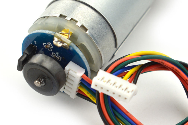 DC-motor til robotter og køretøjer