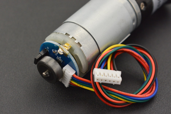 DC Motor 143RPM, 12V, Low Noise, High Torque, Hall Encoder