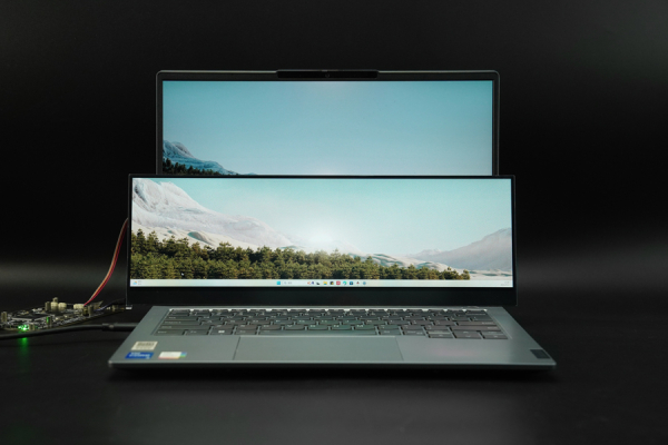 Display, 14" 4K IPS Bar Touch Display, kompatibel med Raspberry Pi 5, 4B, LattePanda Sigma, Delta.