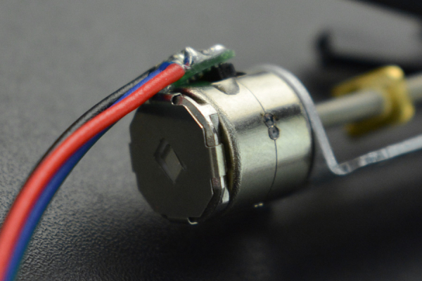 Micro Stepper Motor 18° 10mm 2-Phase 4-Wire for Arduino