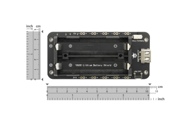 Battery Holder 2-Way 18650, USB, Micro/Type-C, 5V/2A, Prot.