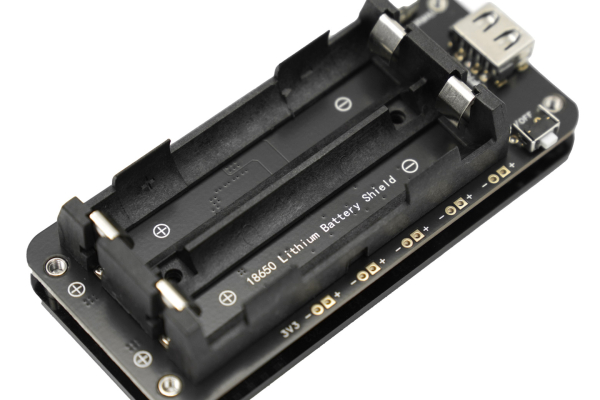 Battery Holder 2-Way 18650, USB, Micro/Type-C, 5V/2A, Prot.