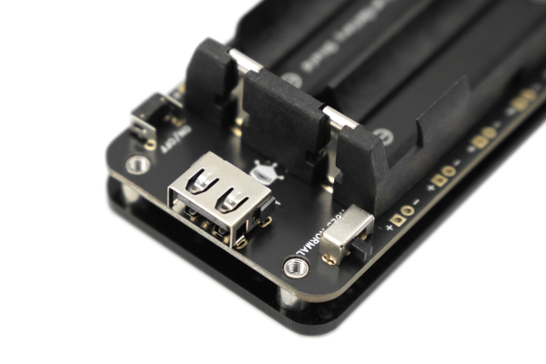 Battery Holder 2-Way 18650, USB, Micro/Type-C, 5V/2A, Prot.