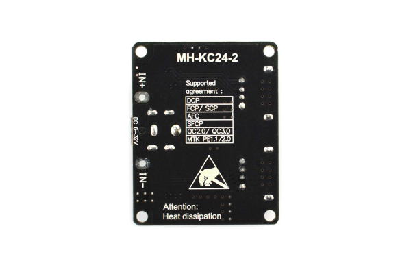 2-way Fast Charge Buck, kompatibel med Raspberry Pi 4B, Jetson Nano.