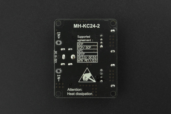 2-way Fast Charge Buck, kompatibel med Raspberry Pi 4B, Jetson Nano.