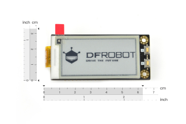 e-ink Display 2.13Inch for Raspberry Pi 4B, 3B+, Zero W