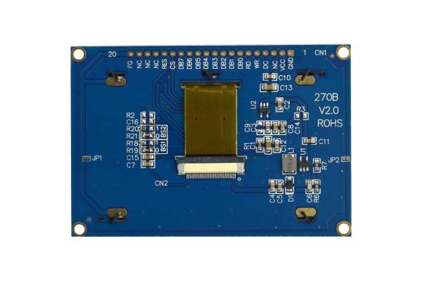 2,7 tommer OLED-display 128x64