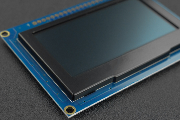 OLED Display Module 2.7Inch, 128x64, Arduino Compatible, Pure Black