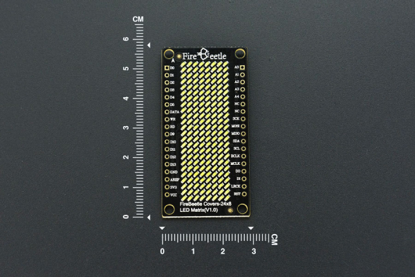 LED Matrix 24×8 (Green) - HT1632C, Low-Power, Arduino