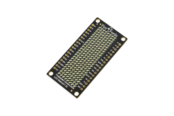 LED Matrix 24×8 (Red) - FireBeetle, Low-Power, Scrolling Display