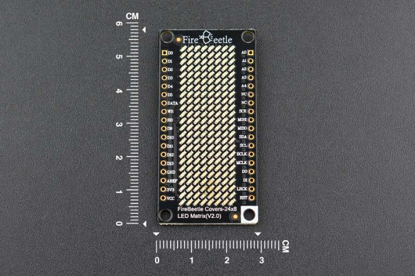 LED-matrix med kabel og tilbehør