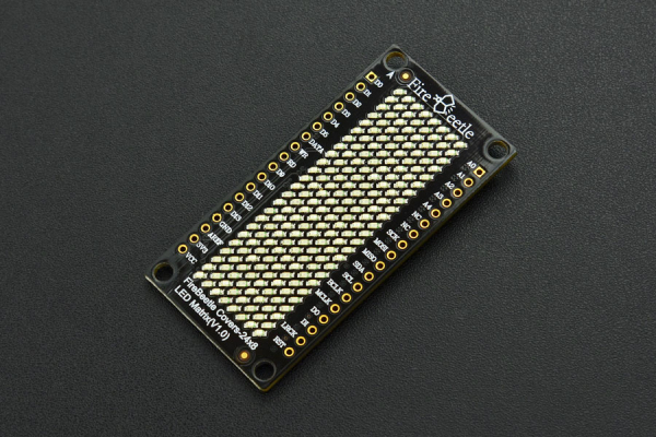 LED-matrix med kabel og tilbehør