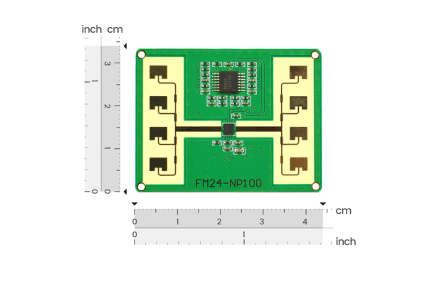 Microwave Radar Sensor, 24GHz, FMCW, 0.5-20m Range, 3.3V TTL