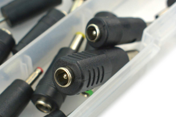 DC Adapter Kit, 28 PCS, Universal 5.5*2.1mm, 2.5mm Compatible