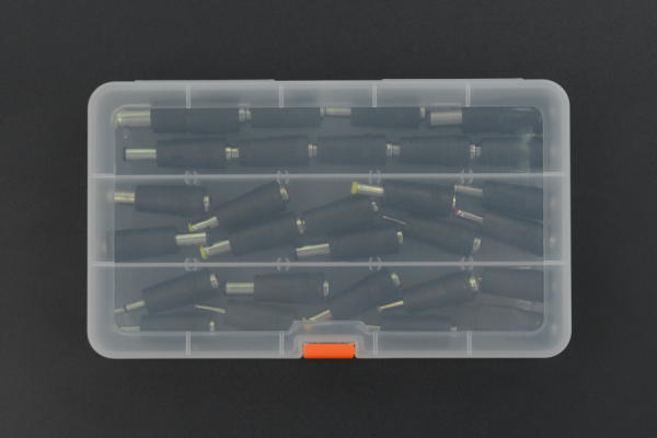 DC Adapter Kit, 28 PCS, Universal 5.5*2.1mm, 2.5mm Compatible