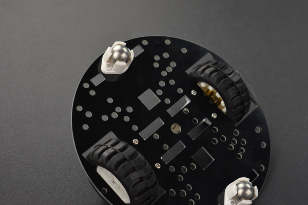 Robot Chassis 2WD miniQ, High-Speed Metal Gear Motors, Easy Assembly