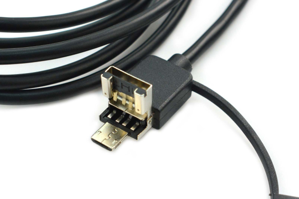 USB Endoscope Inspection Camera, 3-in-1, 1200P HD, IP67 Waterproof