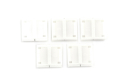 LED Strip Connector, 3-Pin, Snap-Down, Solderless, 10mm (5PCS)