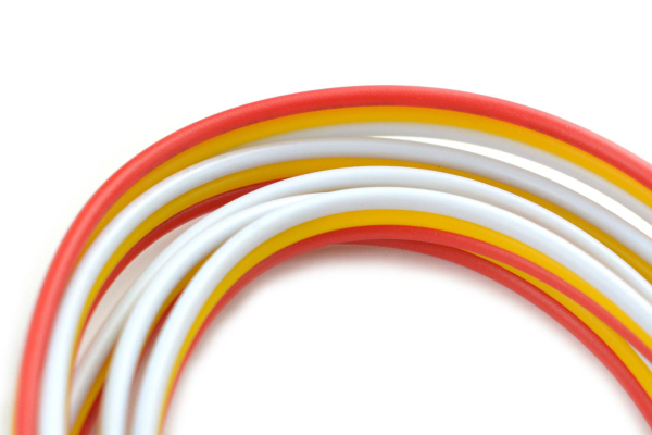 LED Strip Connector Cable 3-Pin, Snap-Down, Solderless, 10mm (5PCS)